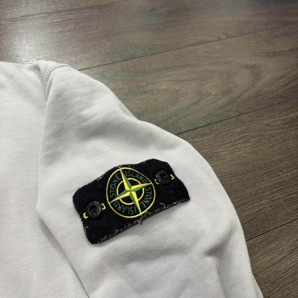 Stone Island Gray Crew Neck Sweatshirt - Picture 5 of 12